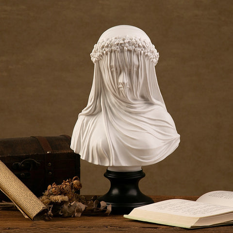 Busto della Vergine Velata 36 cm