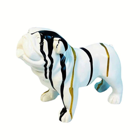 statue bouledogue anglais