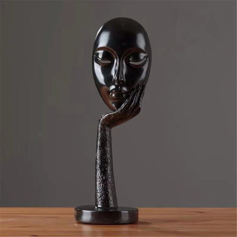 Scultura Contemporanea<br> Volto di donna pensoso