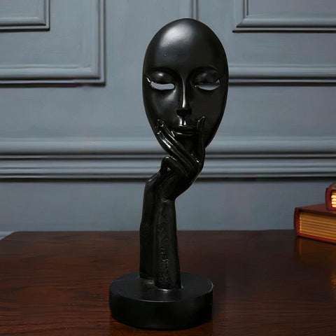 Scultura Contemporanea<br> Volto di donna pensoso