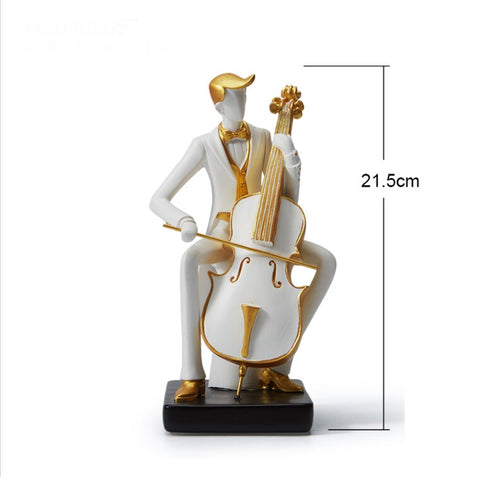 Statua dell'uomo<br> Statuetta del musicista
