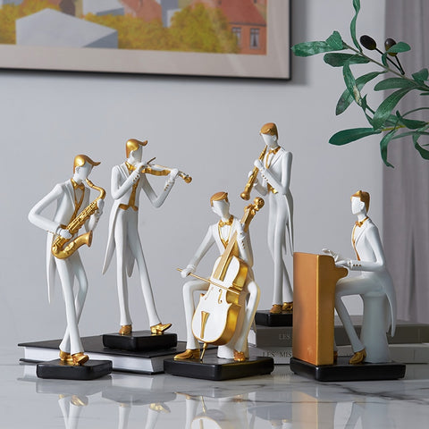 Statua dell'uomo<br> Statuetta del musicista