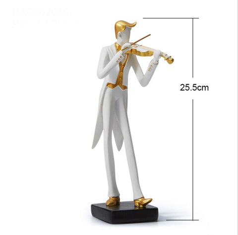 Statua dell'uomo<br> Statuetta del musicista