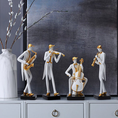 Statua dell'uomo<br> Statuetta del musicista