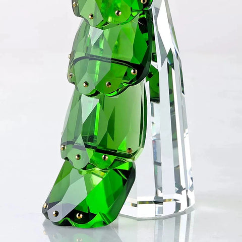 Statua di pavone in cristallo – Scultura decorativa di design 24 cm