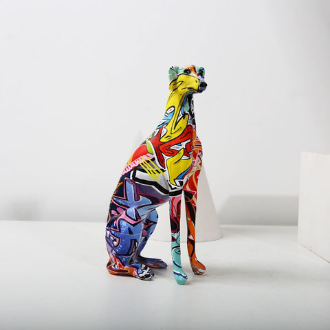 Statua del cane<br> Levriero