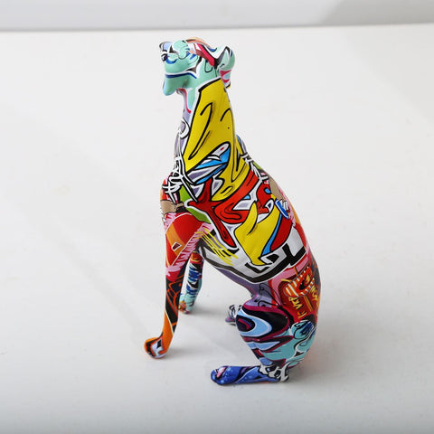Statua del cane<br> Levriero