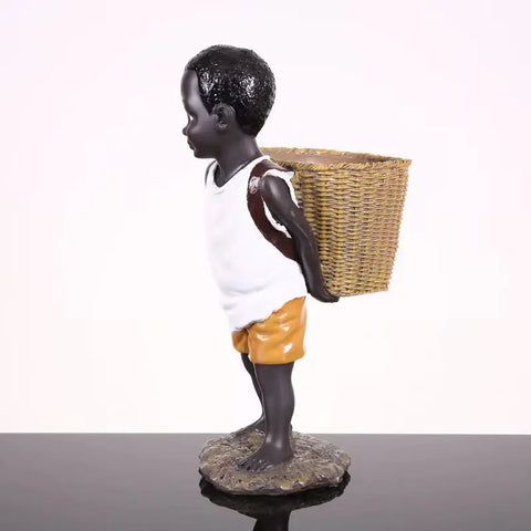 Statuetta nera<br> Africano 28 cm