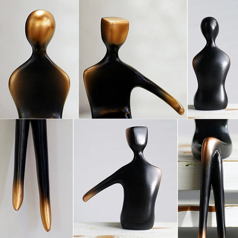 Statuetta di coppia<br> Moderno 23 cm