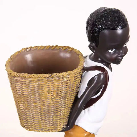 Statuetta nera<br> Africano 28 cm