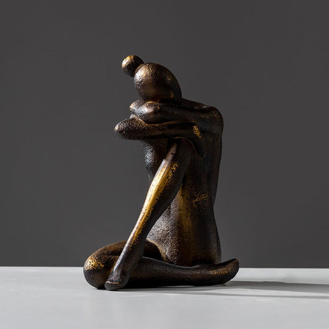 Statuetta Donna seduta 19 cm