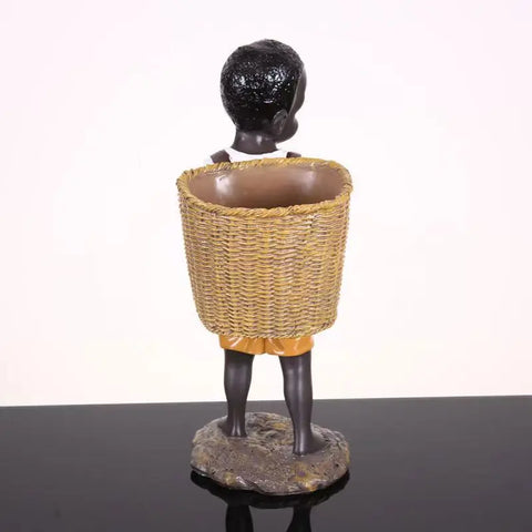 Statuetta nera<br> Africano 28 cm