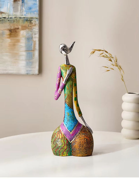 Statua astratta di donna 35 cm