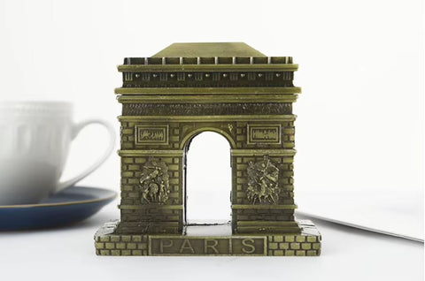 Statua Arco di Trionfo in metallo 8 cm