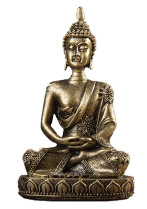 Statua del Buddha dorato 11 cm