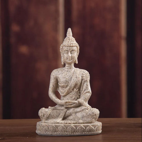 Statua del Buddha di sabbia 11 cm