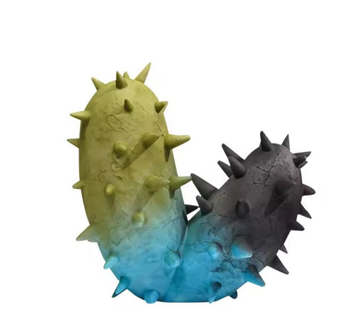 Scultura Cactus Design in resina 36 cm