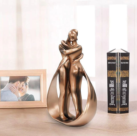 Statua coppia appassionata 25 cm
