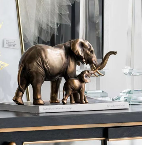 Statua elefante africano 30 cm