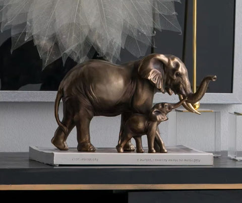 Statua elefante africano 30 cm