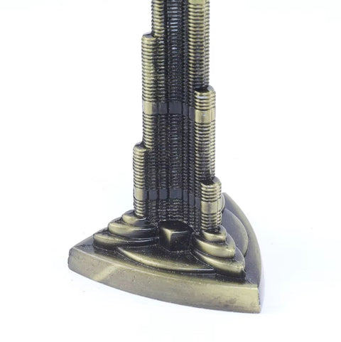 Statua Burj Khalifa / Torre Khalifa in metallo 18 cm