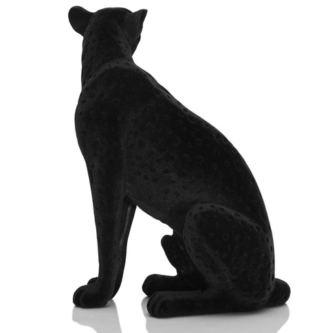 Statua realistica della pantera nera 27 cm