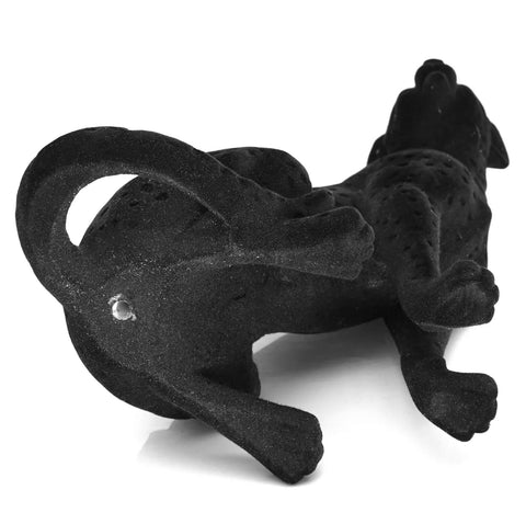 Statua realistica della pantera nera 27 cm