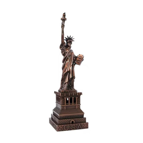 Statua della Libertà in metallo 15 cm