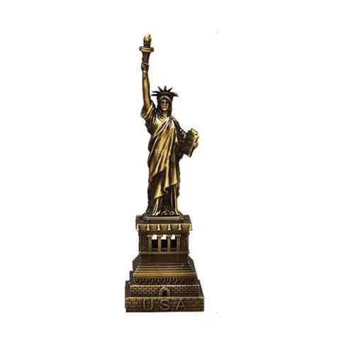 Statua della Libertà in metallo 15 cm
