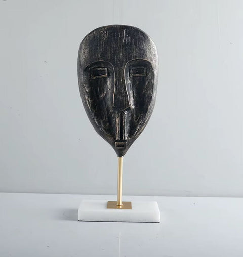 Statua maschera africana 40 cm