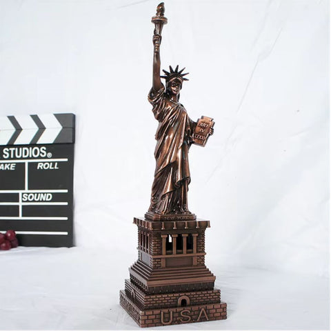 Statua della Libertà in metallo 15 cm