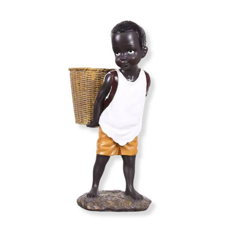 Statuetta nera<br> Africano 28 cm
