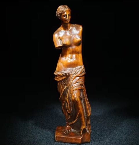 Statua in legno Venere di Milo 20 cm