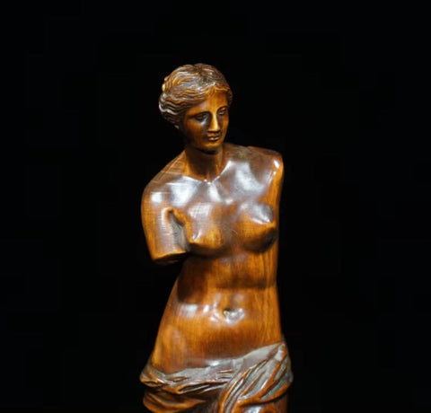 Statua in legno Venere di Milo 20 cm