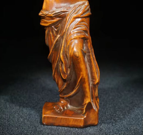 Statua in legno Venere di Milo 20 cm