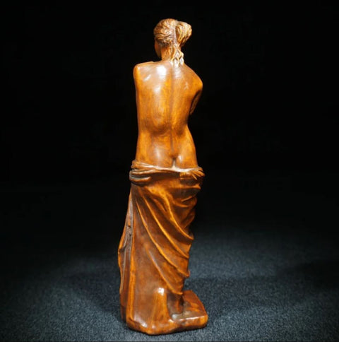 Statua in legno Venere di Milo 20 cm
