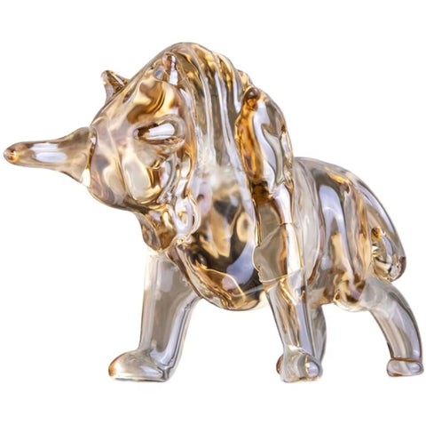 Statua di toro in vetro 7 cm