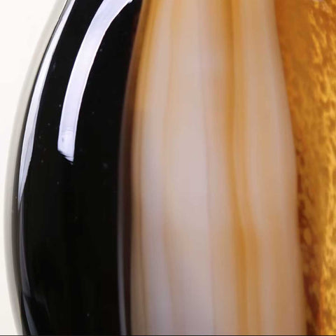 Vaso in vetro di design, 33 cm