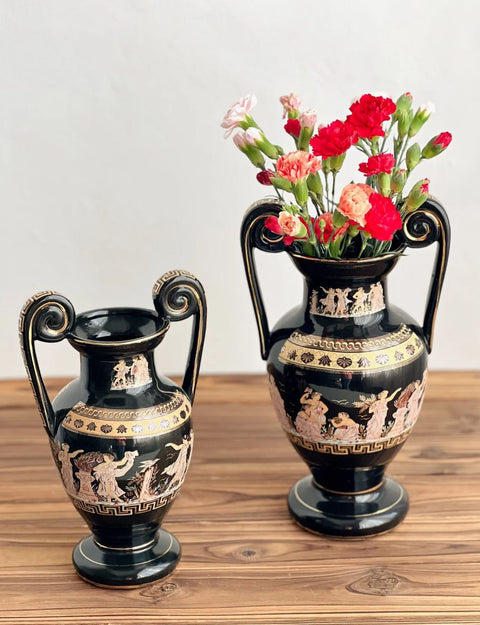 Vaso Anfora Greca Dipinta 26 cm