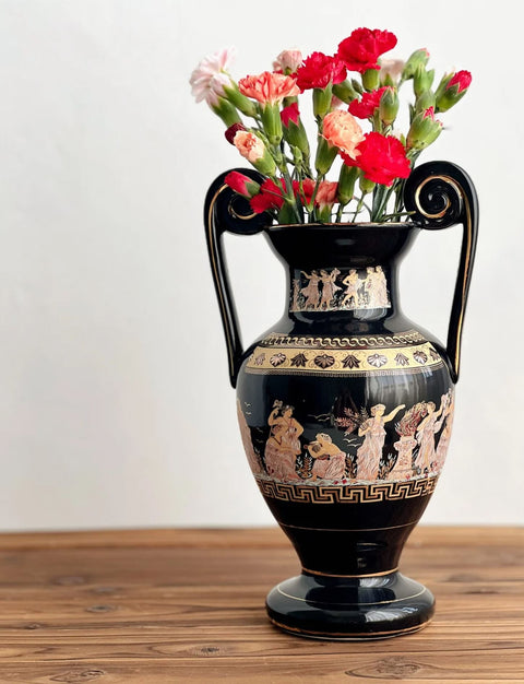 Vaso Anfora Greca Dipinta 26 cm