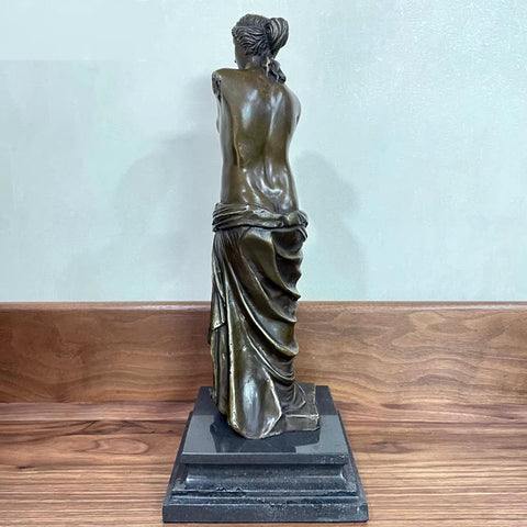Statua di Venere di Milo in bronzo 34 cm
