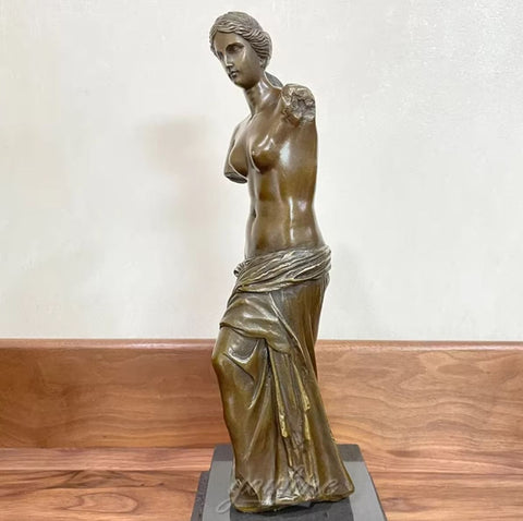 Statua di Venere di Milo in bronzo 34 cm