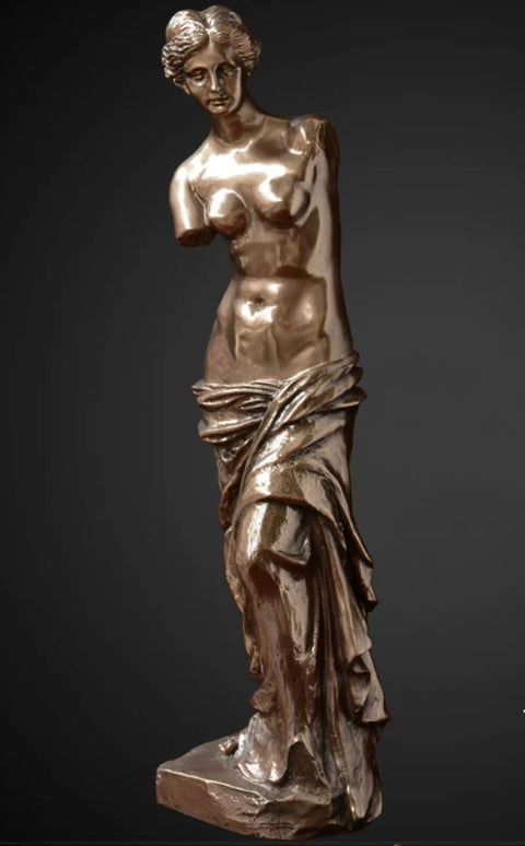 Statua Venere di Milo effetto bronzo 42 cm