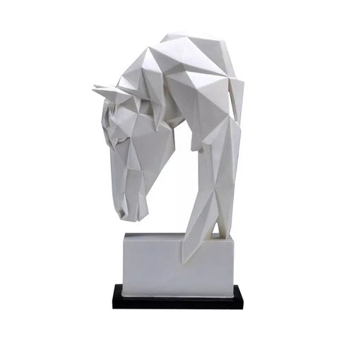 Statua della testa di cavallo<br> Origami