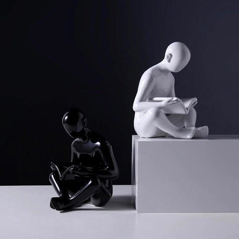Scultura moderna<br> Fermalibri di design