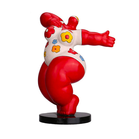 Statua rotonda della donna<br> Nana 28 cm
