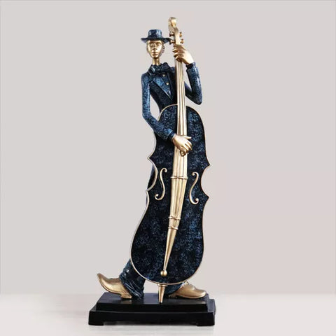 Statua dell'uomo<br> Gruppo Jazz