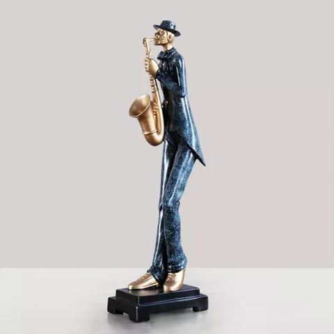 Statua dell'uomo<br> Gruppo Jazz