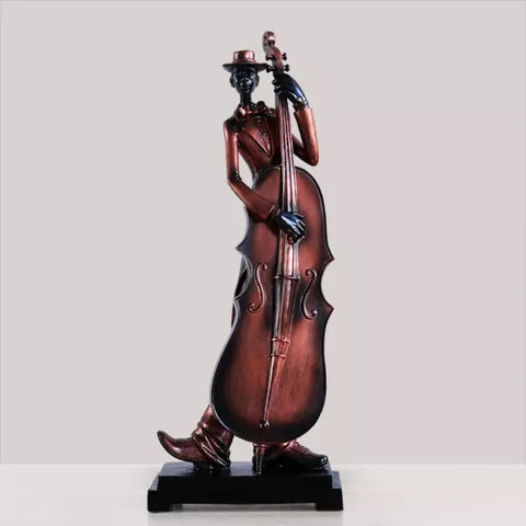 Statua dell'uomo<br> Gruppo Jazz