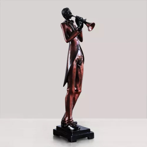 Statua dell'uomo<br> Gruppo Jazz